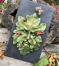 Green Man on Slate - Image 2