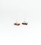 Owl Stud Earrings, Wooden Bird Earrings, Silver Plated or Sterling Silver Backs - Image 4