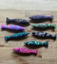 Batik fish, catnip kicker toy. - Image 9