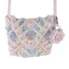 Girls Crochet Crossbody Bag With Detachable Crochet Flower Bag Charm