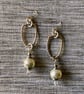    Perfectly Imperfect Wedding Style Earrings - Image 4