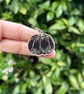 'Little Pumpkin' Wooden Pin Badge - Image 2