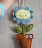 Craft kit - sewing kit make a happy felt flower - Image 3