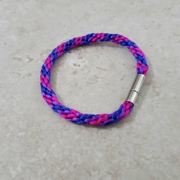 Bisexual Bracelet, Bi pride flag Anklet, LGBT ankle bracelets