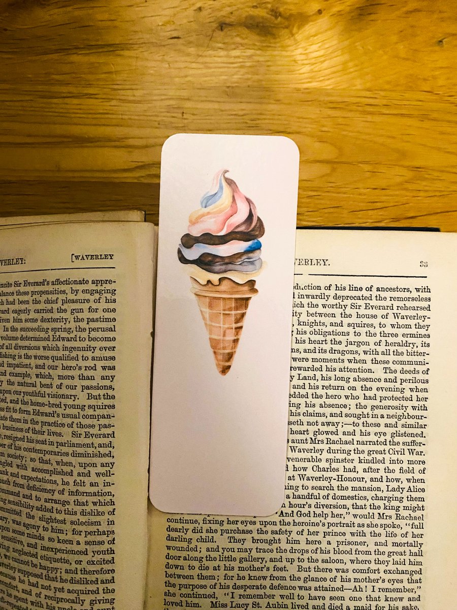 Ice cream - Bookmark