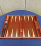 Sapele Wood Backgammon Set Handmade & Unique - Image 2