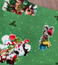 Summer seconds -green - small Christmas stocking - super cute - Image 2