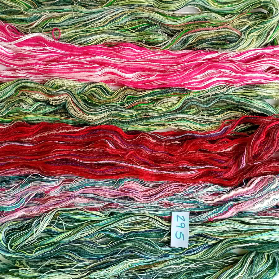 Creative Threads, Textured Yarns, for tapestry, weaving, embroidery, collage