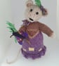 Handknitted Mouse- Yara