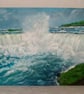 Original acrylic large waterfall painting - Image 2