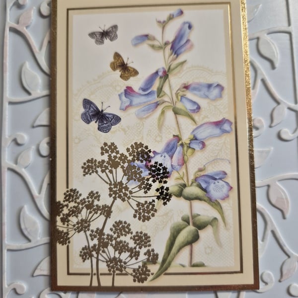 Hunkydory handmade ladies birthday card