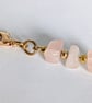 Rose Quartz Zipper Pull, Planner Charm, Journal Accessory - Image 3