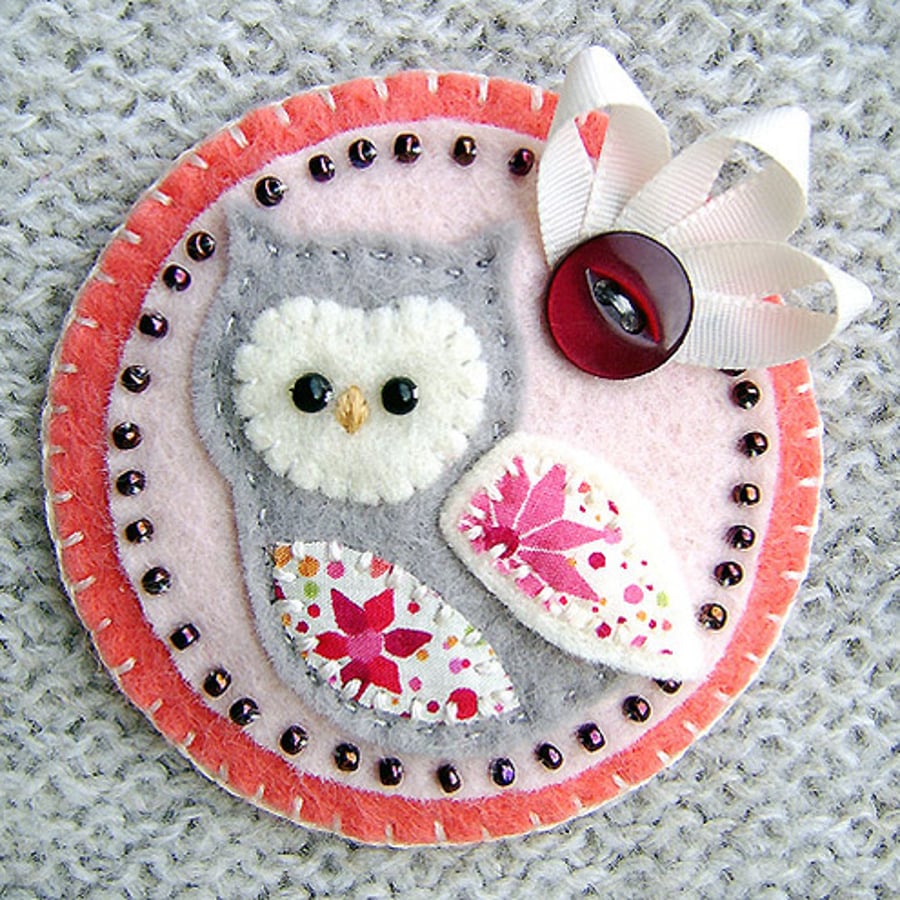 Little Owl Brooch