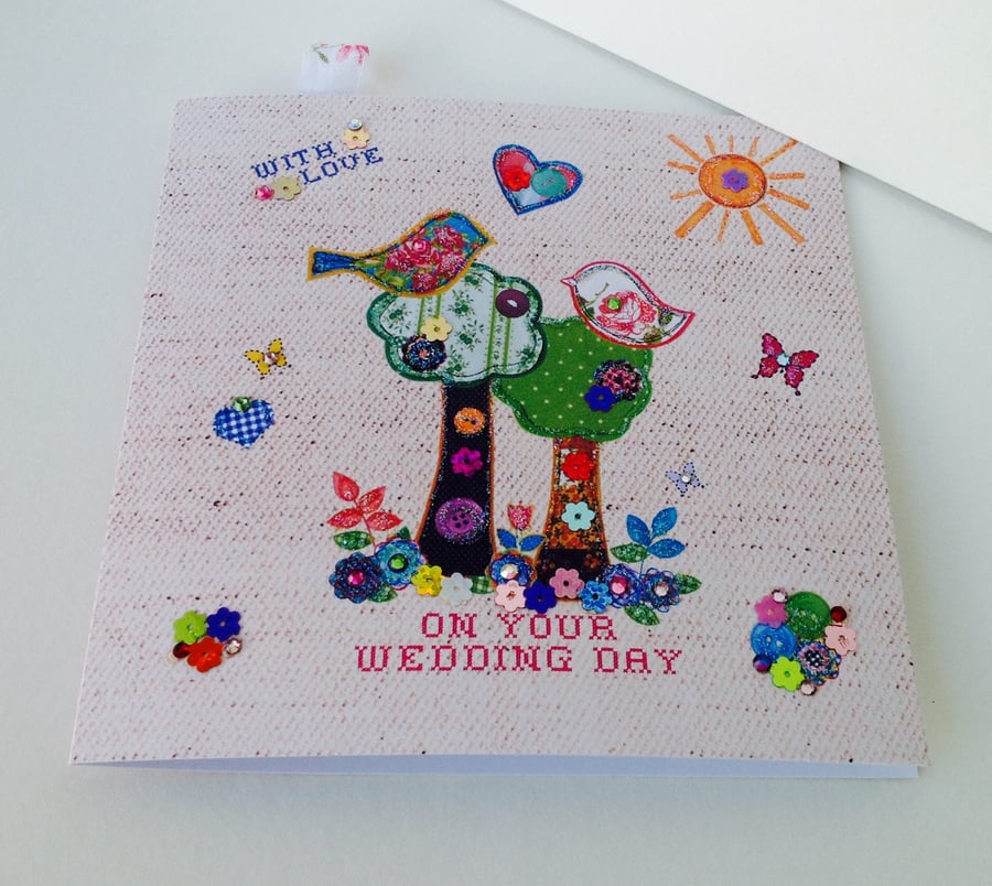 Wedding Card,Greeting Card,Handmade,Handfinished,Personalised