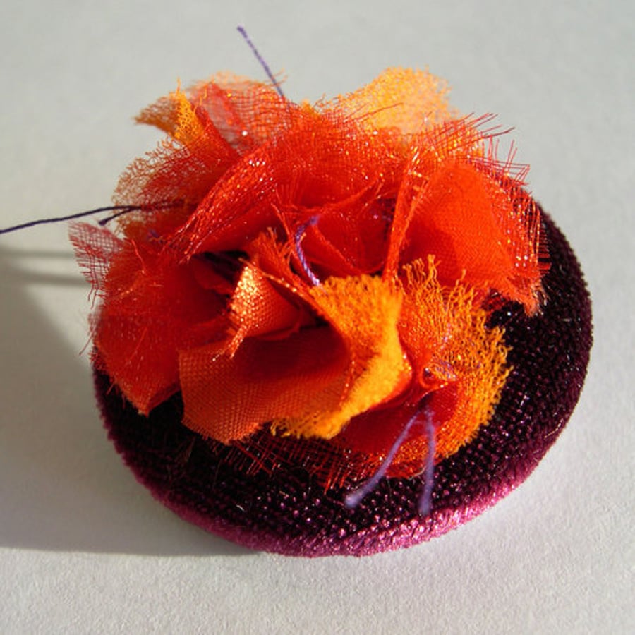 Image of Velvet Flower Pin
