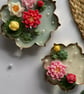 Lotus Urli 5.5 inch Scented soy Wax Candle Floral Decorative Diwali gifts. - Image 5