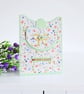Slide-In Floral Gift Card Holder For Birthdays, Anniversaries & Other Occasions