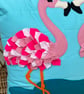 A Touch of Flamingo. Two Cushions with Flamingo Decoration. Holiday Memories  - Image 4