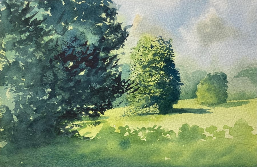 Lockwood beck en plein air 2020 no.2 (Original Watercolour) watercolour painting