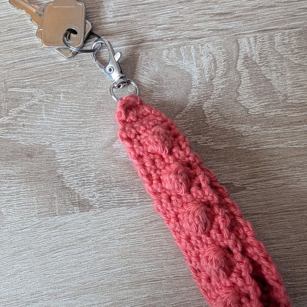 Pink Wristlet Keyring