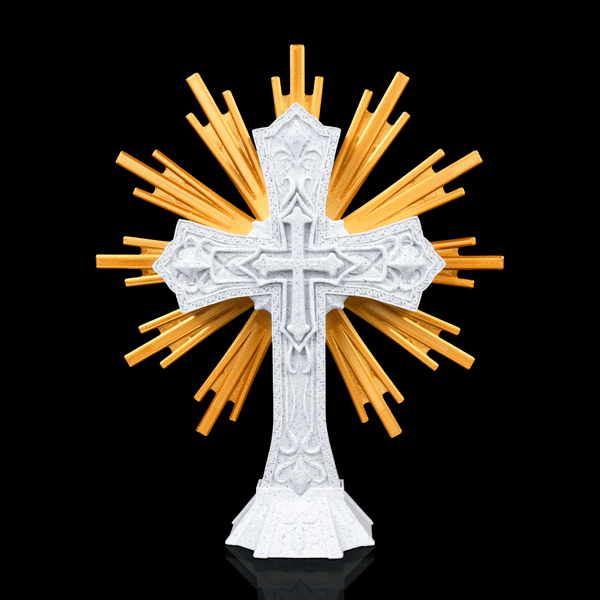The Sacred Cross – Christian Wall Decor & Religious Cross Sculpture