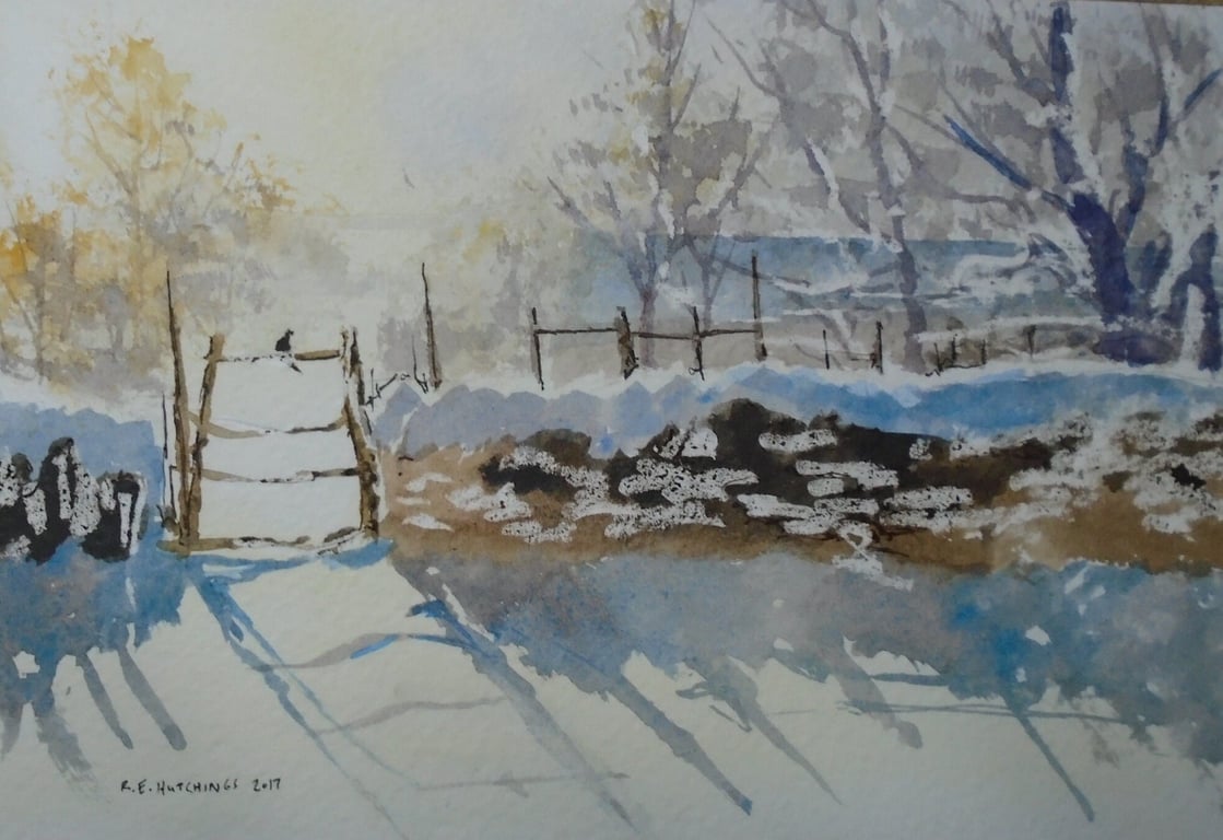 Monet watercolour reproduction, master study, monet gift, monet painting, monet 