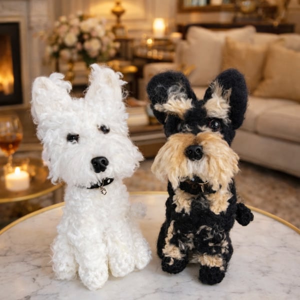 Handmade pup replicas and keepsakes 