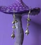 Mushroom earrings 