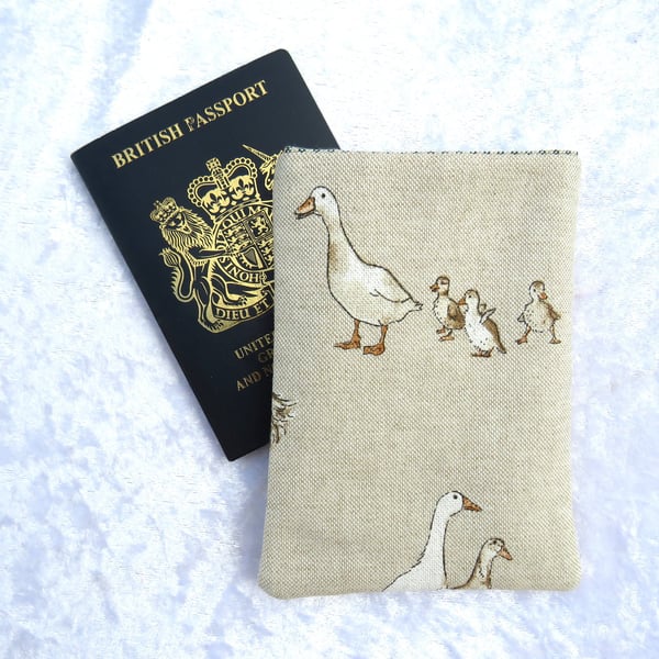 Passport Cover, ducks design