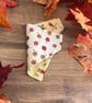 Fully Reversible Over the Collar Dog Bandana - Scarecrows and Trees