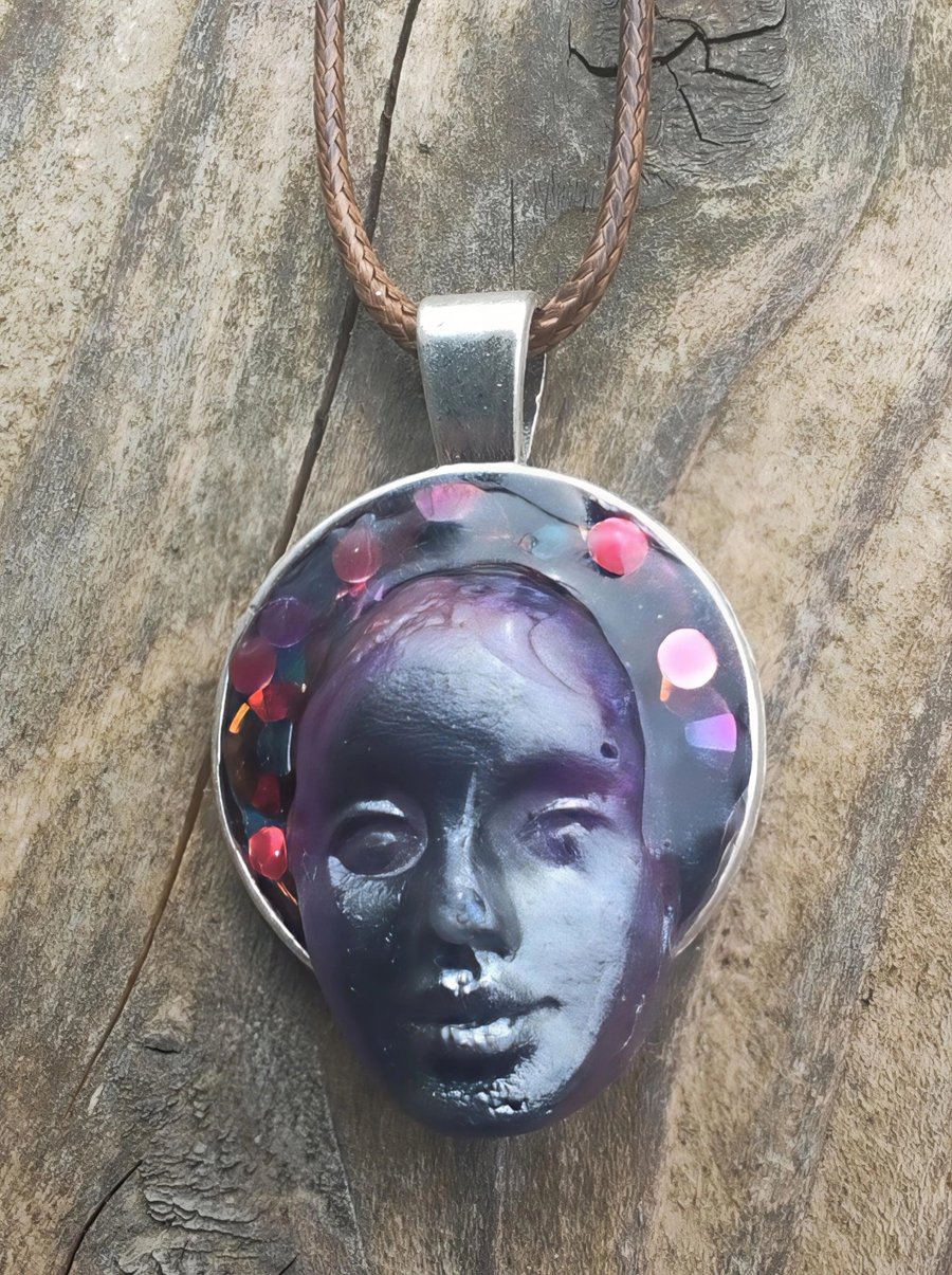 Celestial Guardian Pendant Necklace