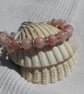 Pink Opal Gemstone Chakra Beaded Bracelet "Pink Whisper" - Image 2