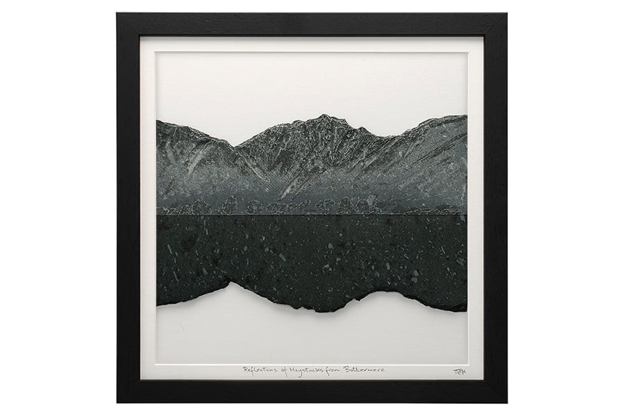 Reflections of Haystacks from Buttermere