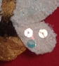 Handmade Boho Felt Bee Bag Charm - Image 2