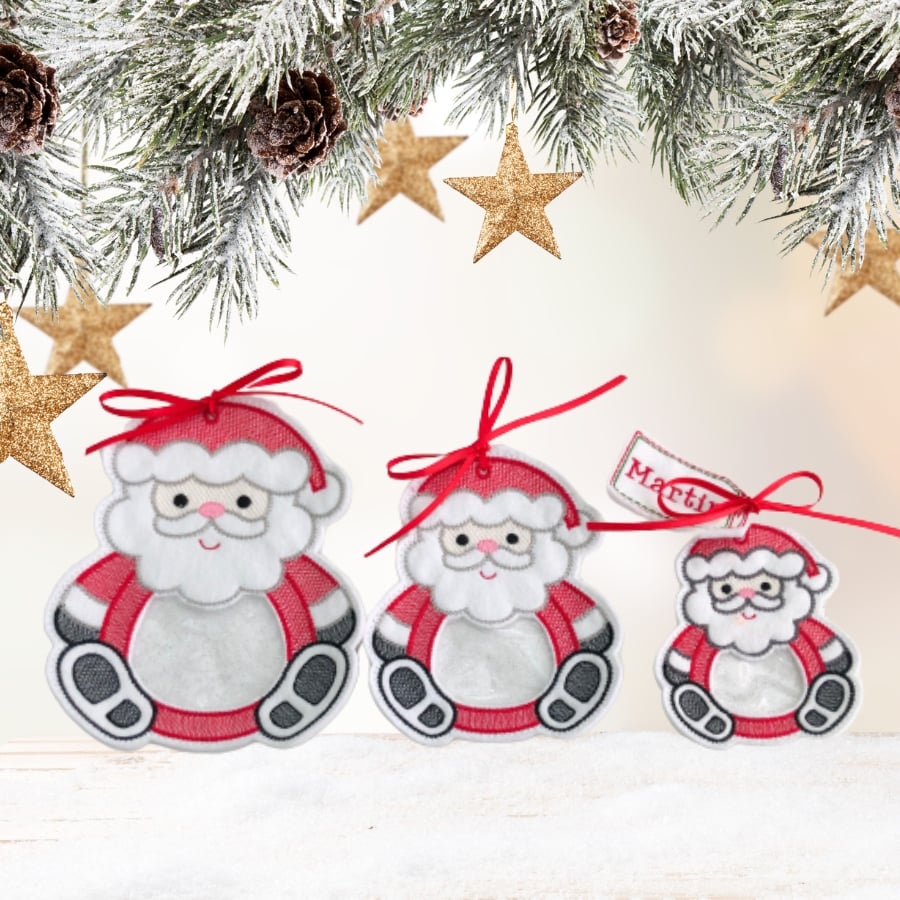 Santa Personalised Christmas Treat Bags