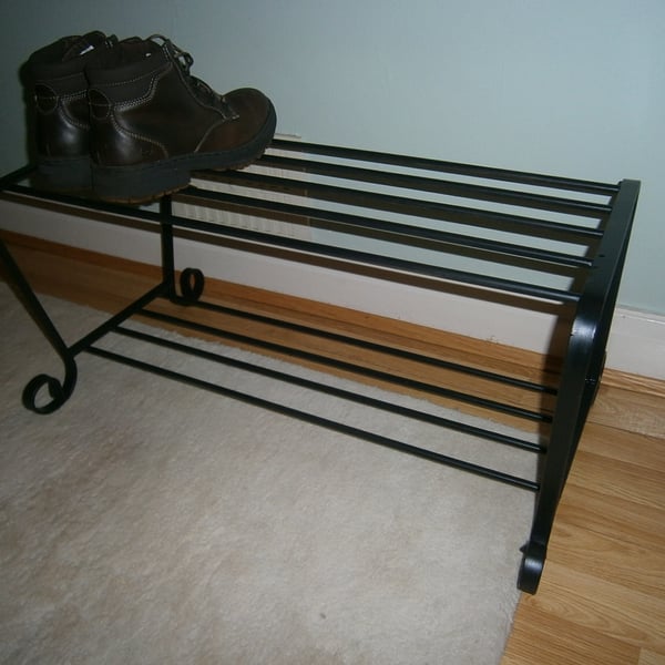 Shoe Rack......................................Wrought Iron(Forge Steel) UK Made