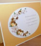 Handmade quilled engagement congratulations card - Image 3