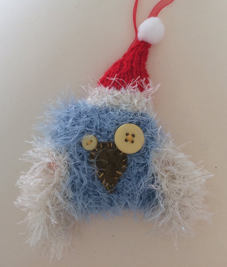 Christmas Tree Owl Ornament