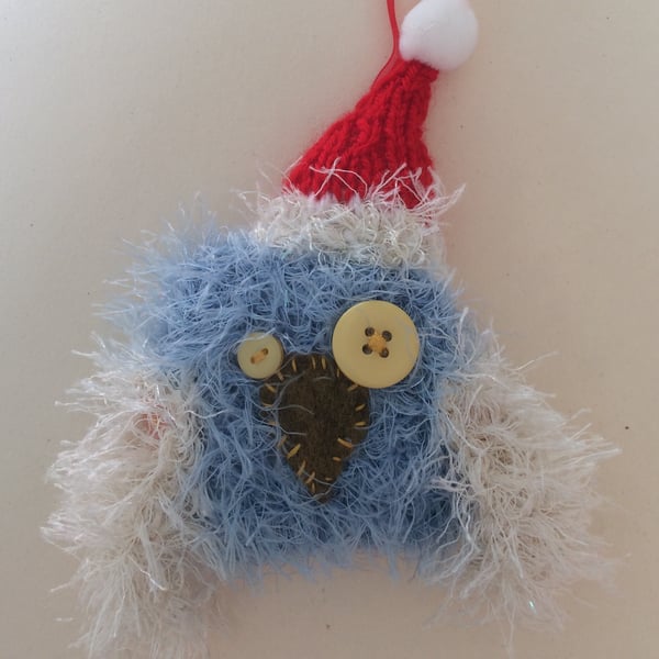 Christmas Tree Owl Ornament
