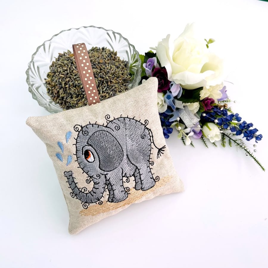 Raggy Elephant Lavender Bag 