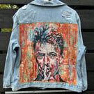 David Bowie denim jacket - Women’s size 16