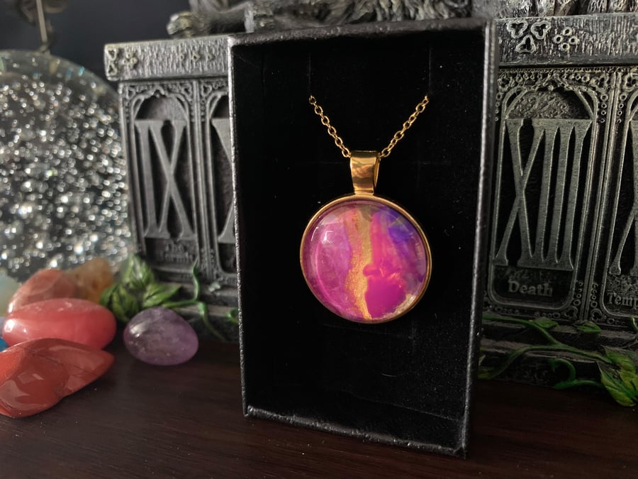 Acrylic Art Pendant