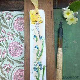 A gift for a book or nature lover. Handmade Bookmark 