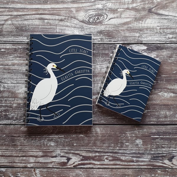 Little Egret A6 Notebook