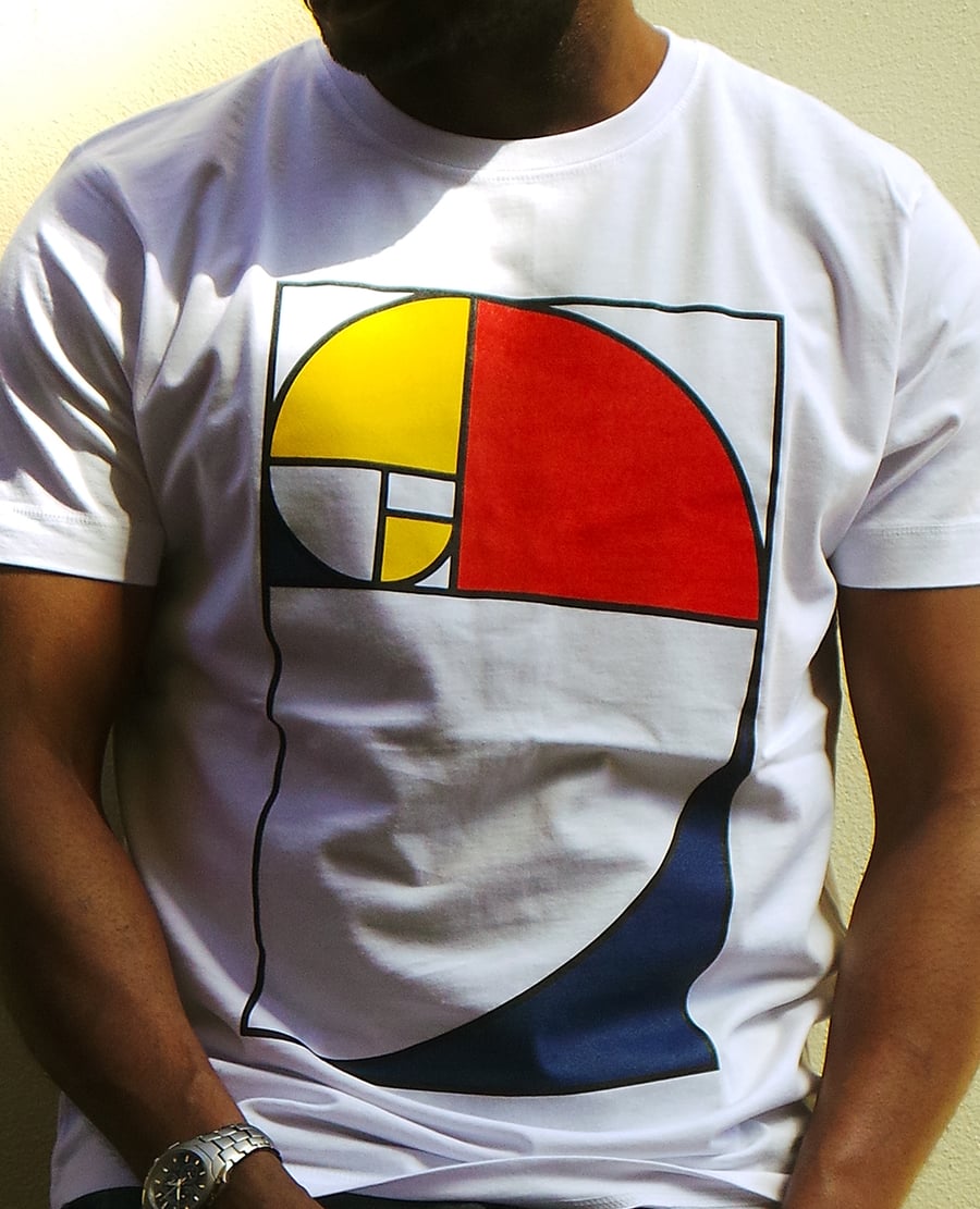 Golden Section men's white T shirt