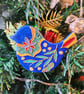 Handcrafted Christmas Decorative Hanging Ornament - Image 3