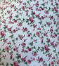 Rectangle Cushion in a vintage pink & white floral cotton fabric - Home Decor - Image 5