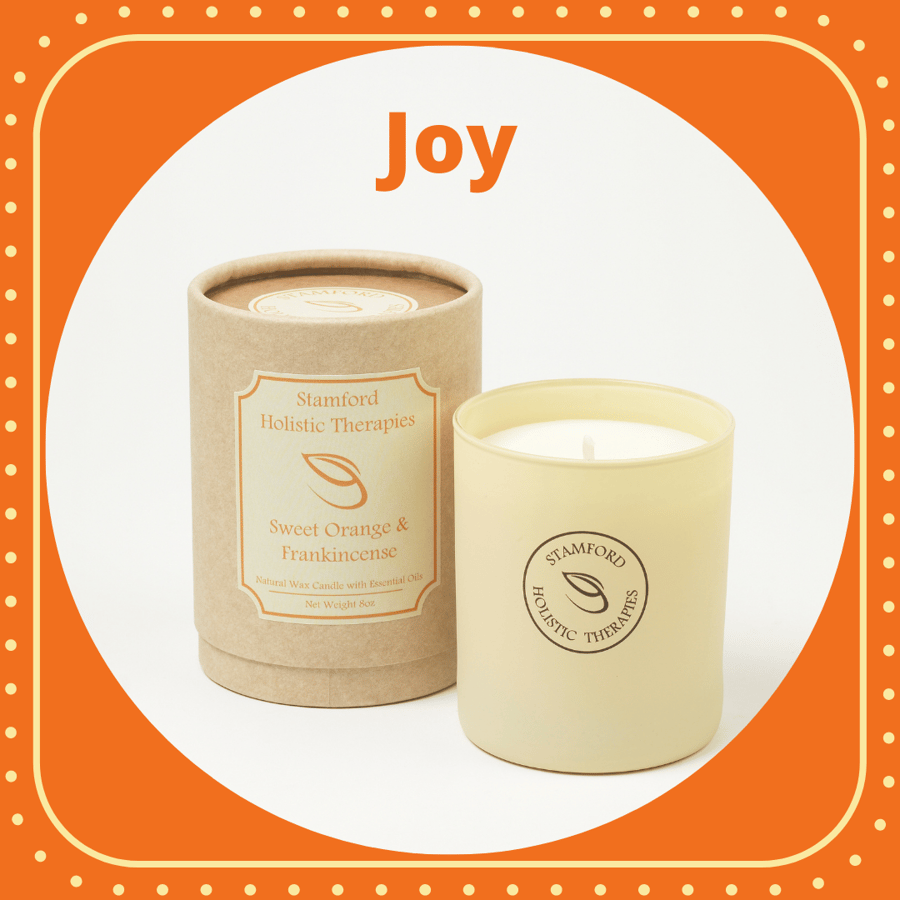Orange & Frankincense Aromatherapy Jar Candle