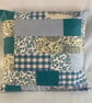  Patchwork reversible Cushion.