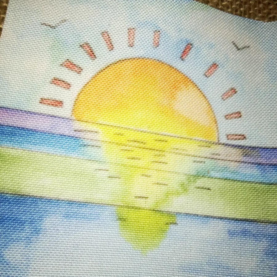 Landscape slow sew panels